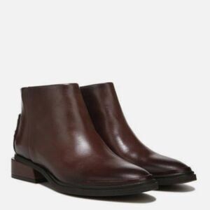 FRANCO SARTO NEMI WOMENS LEATHER BOOTIES ANKLE BOOTS